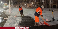 В Пушкино с раннего утра коммунальщики борются с последствиями снегопада - Regions.Ru
