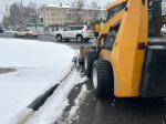 В Пушкино коммунальщики продолжают устранять последствия снегопада