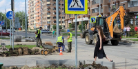 Реконструкцию улицы Просвещения завершат в Пушкино в августе - Regions.Ru
