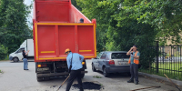 Ямы отремонтировали на Хлебозаводской улице в Ивантеевке по заявке на «Доброделе» - Regions.Ru