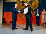 Сотрудников правоохранительных органов поздравили с профессиональным праздником в Пушкино